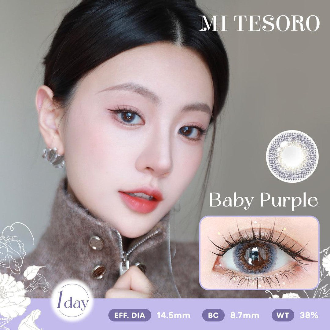 Baby Purple-Mi Tesoro 1 Day Color Con 10pcs