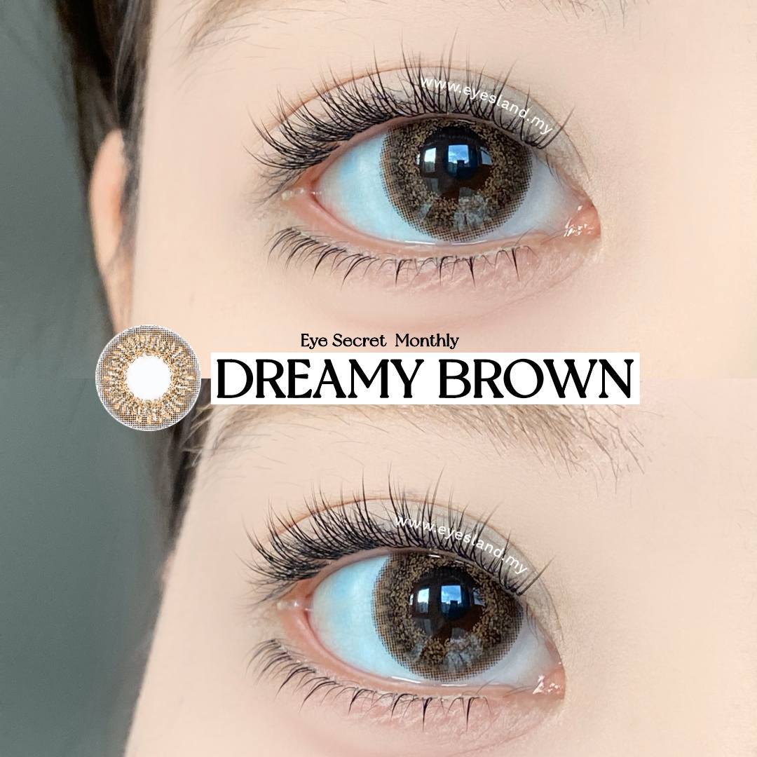 Dreamy Brown-Eye Secret 38% Monthly Color Lens 2pcs