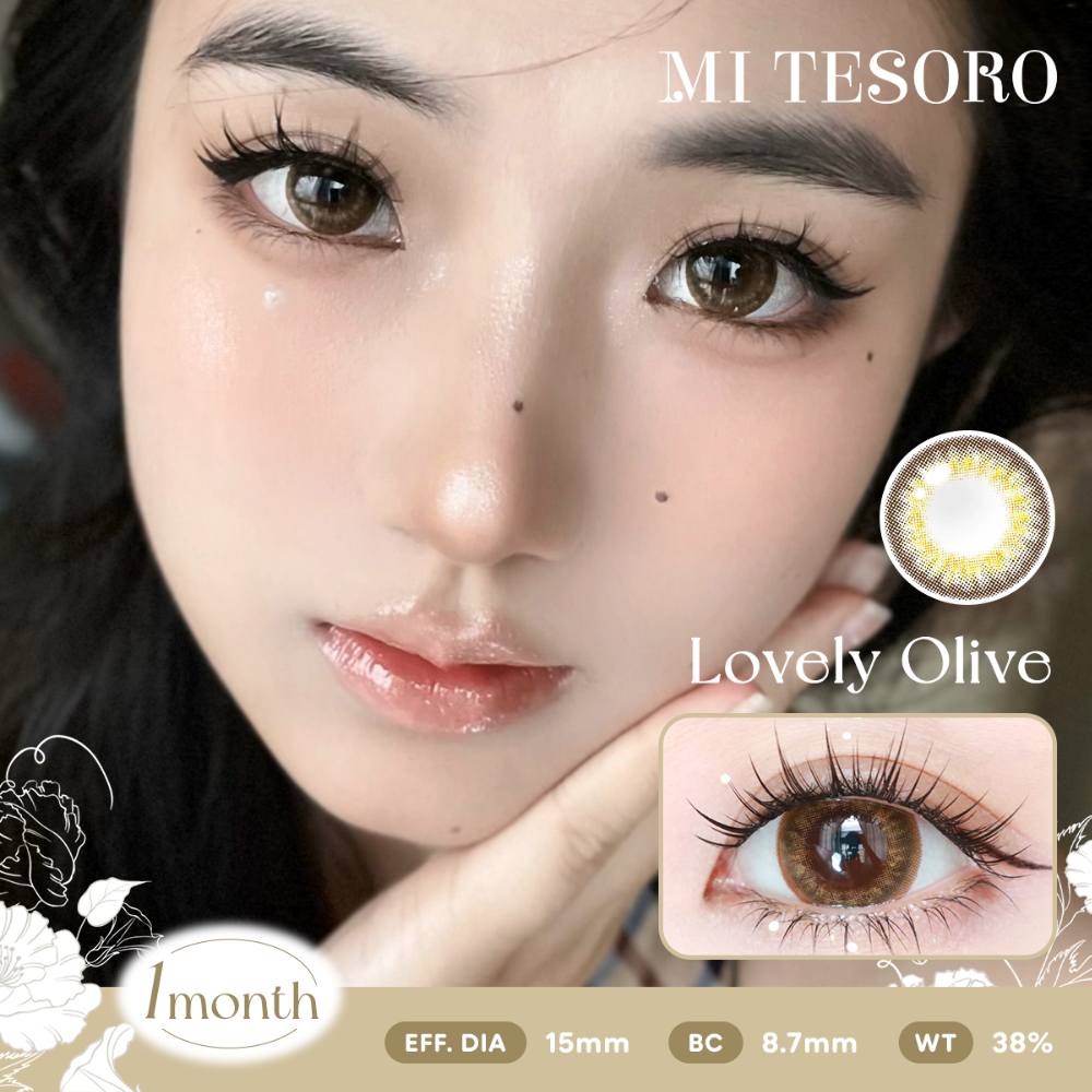 Lovely Olive-Mi Tesoro Monthly Color Con 2pcs