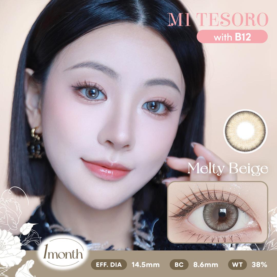 Melty Beige-Mi Tesoro Monthly Color Con 2pcs