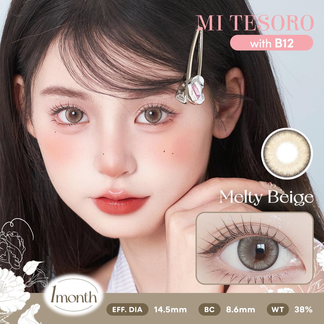 Melty Beige-Mi Tesoro Monthly Color Con 2pcs