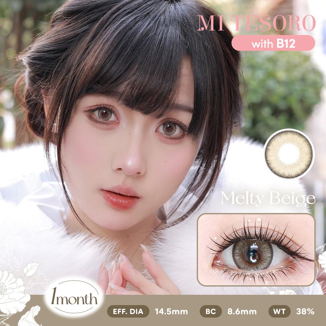 Melty Beige-Mi Tesoro Monthly Color Con 2pcs