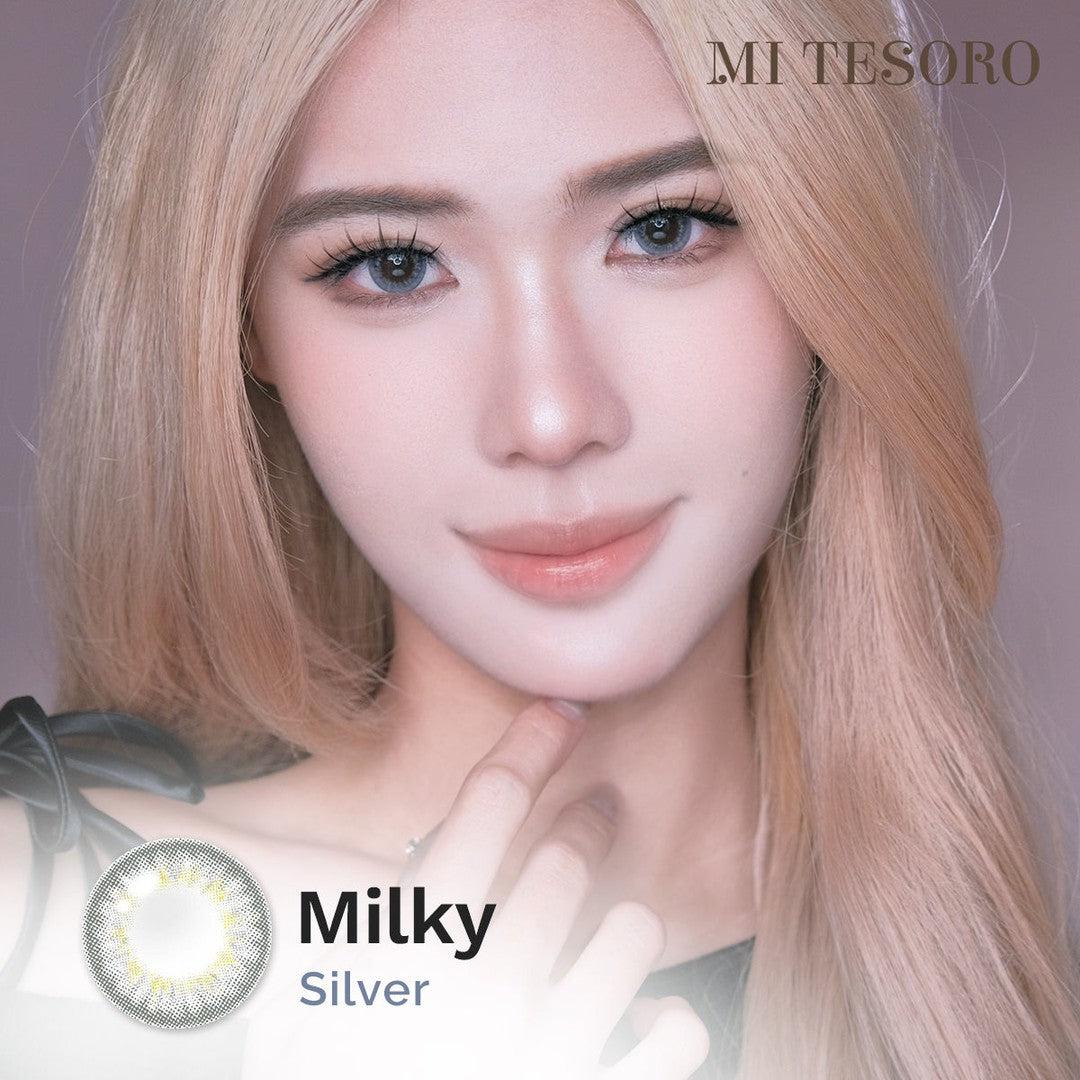 Milky Silver-Mi Tesoro Monthly Color Con 2pcs