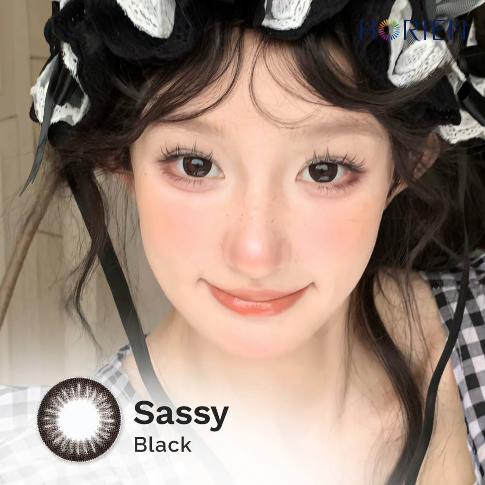 Sassy Black-Eye Secret 38% Monthly Color Lens 2pcs