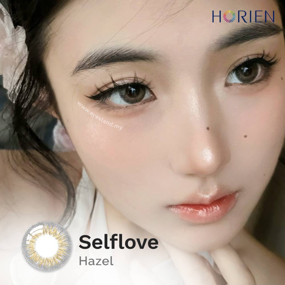 Selflove Hazel-Kira-Kira Monthly Color Lens 2pcs