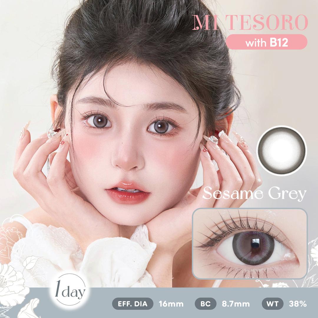 Sesame Grey-Mi Tesoro 1 Day Color Con 10pcs