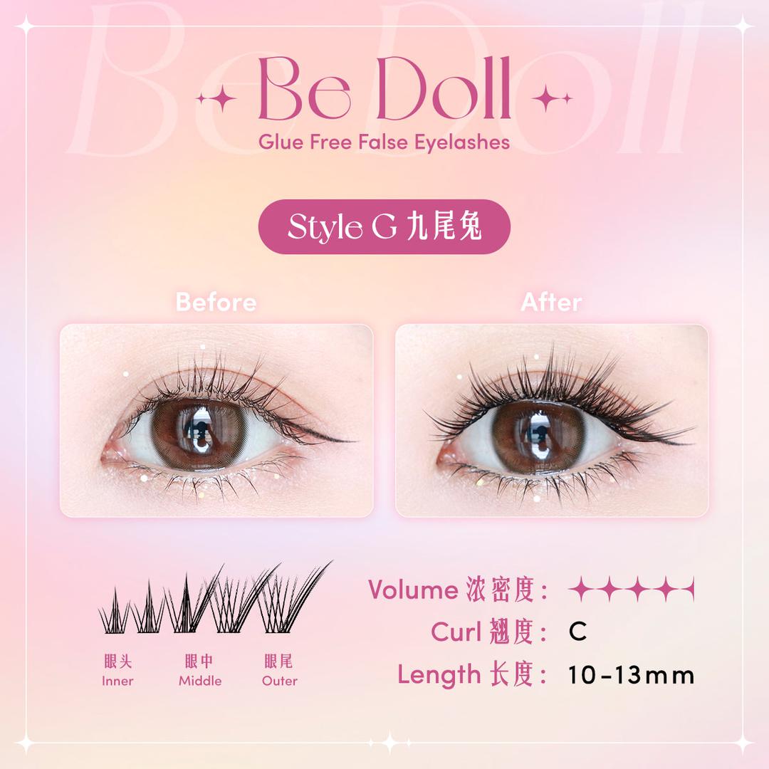 Be Doll Glue free False Eyelashes