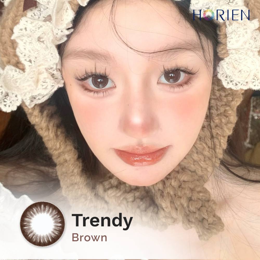 Trendy Brown-Eye Secret 38% Monthly Color Lens 2pcs