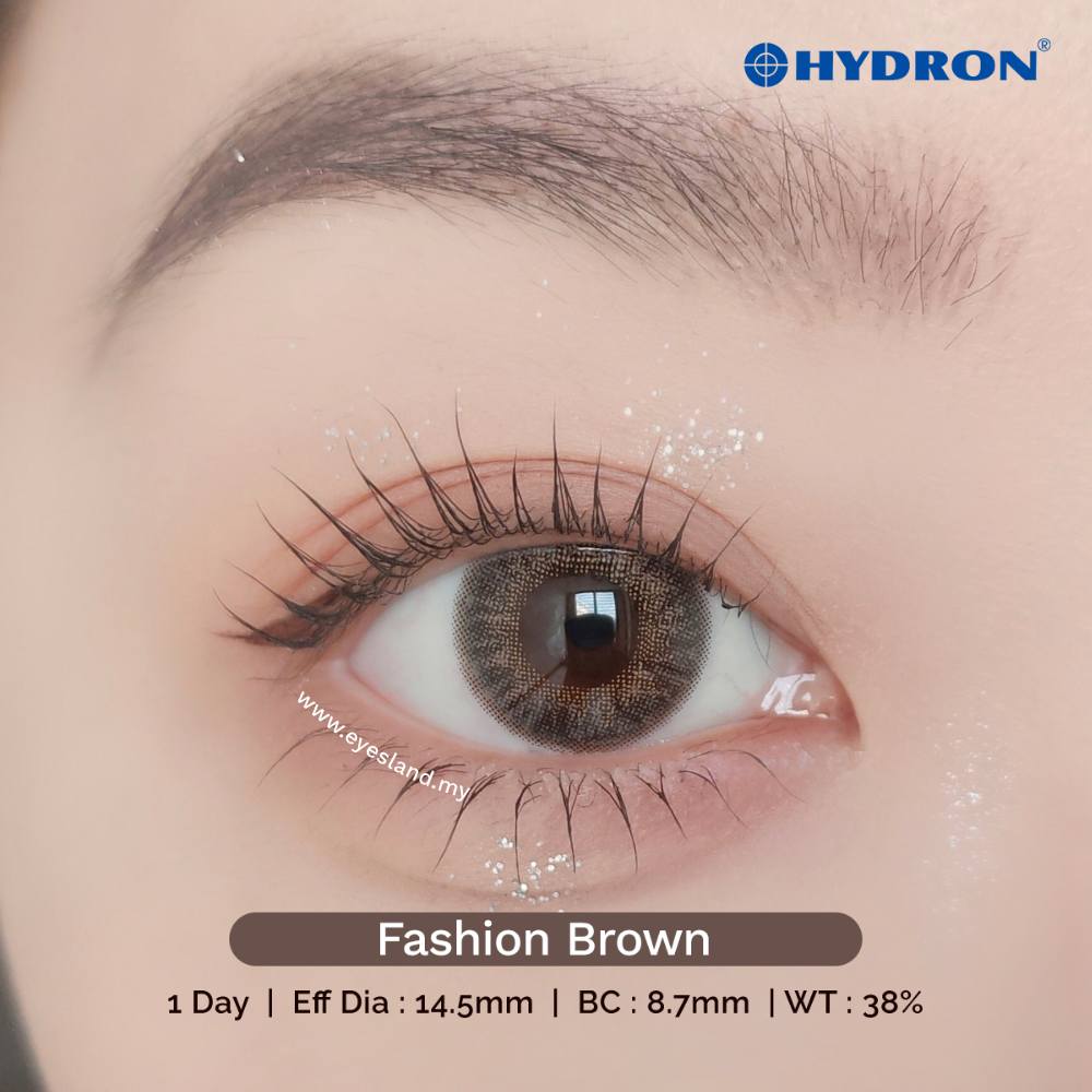 Fashion Brown-Star Shine 1 Day Color Contact Lenses 10pcs