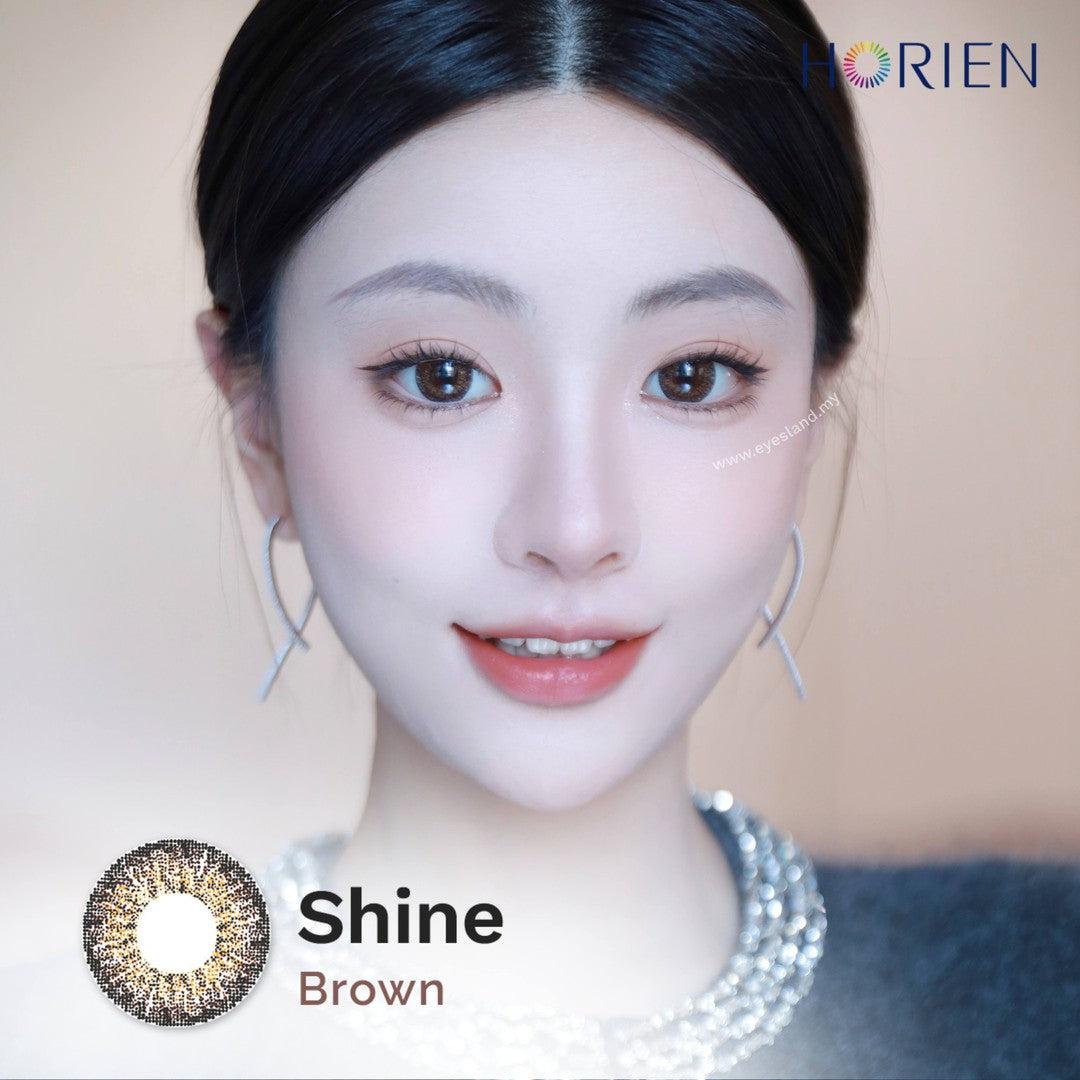 Shine Brown-Eye Secret 38% 3 Month Color Lens 2pcs